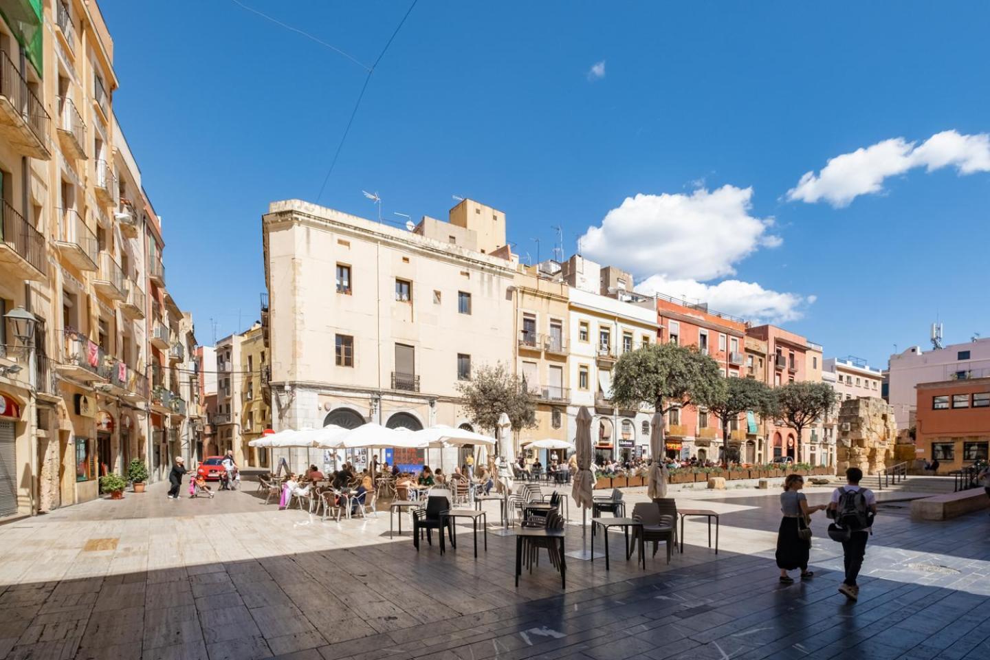 Apartamento En El Corazon De Tarragona. Planta Baja Con Patio. Экстерьер фото