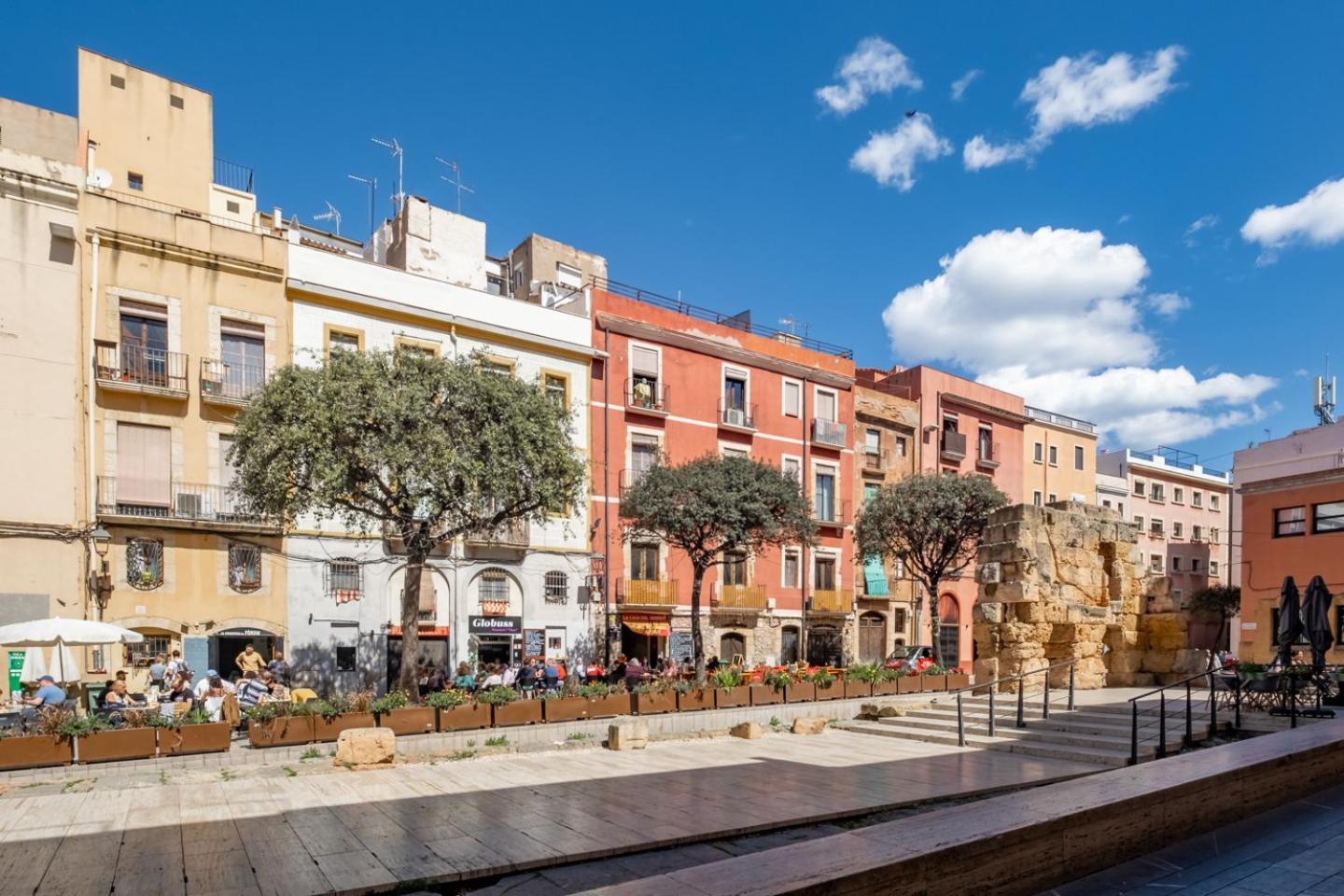 Apartamento En El Corazon De Tarragona. Planta Baja Con Patio. Экстерьер фото